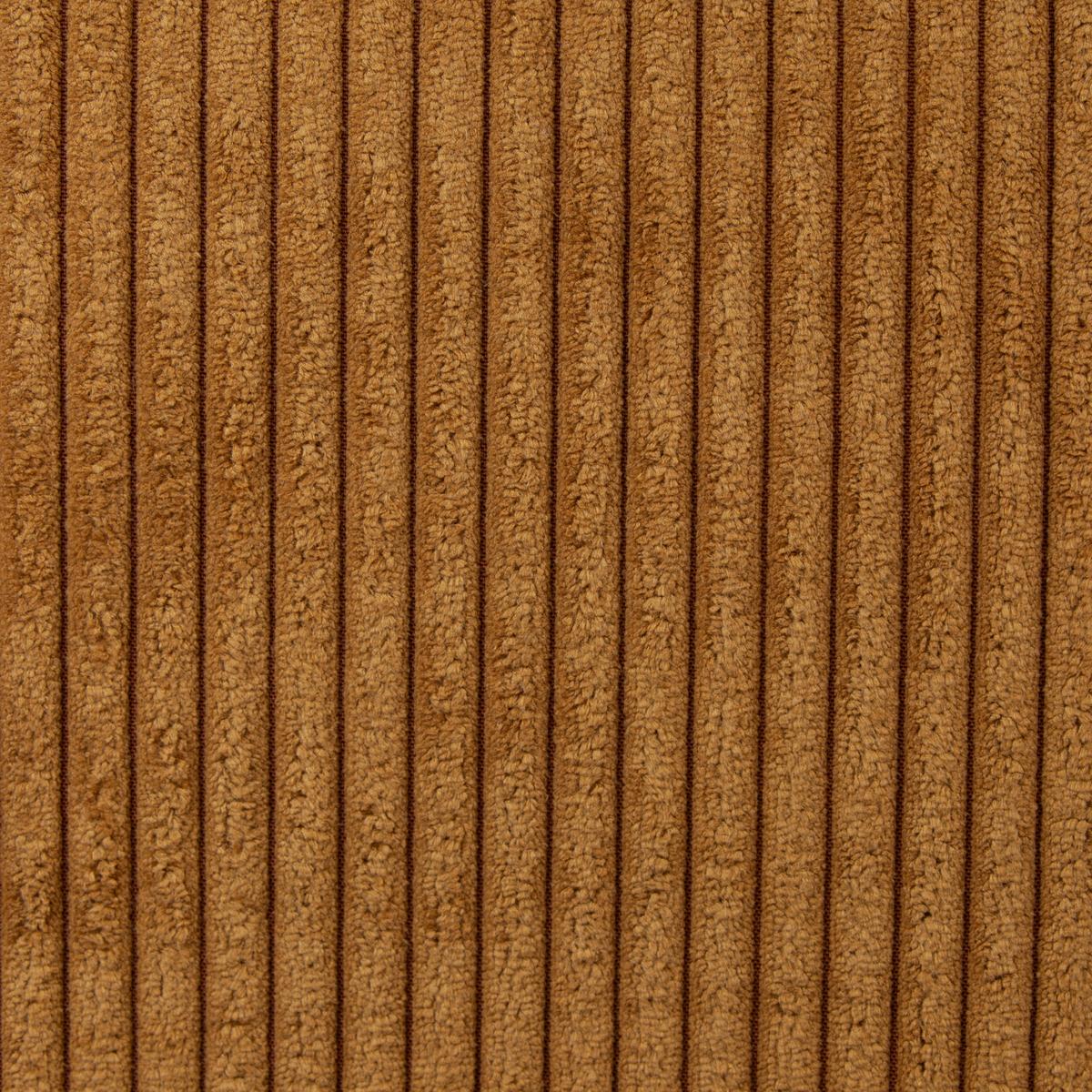 Wohnlandschaft Restato Goldfarben Cord - Goldfarben/Schwarz, MODERN, Holz/Textil (177/246cm) - MID.YOU