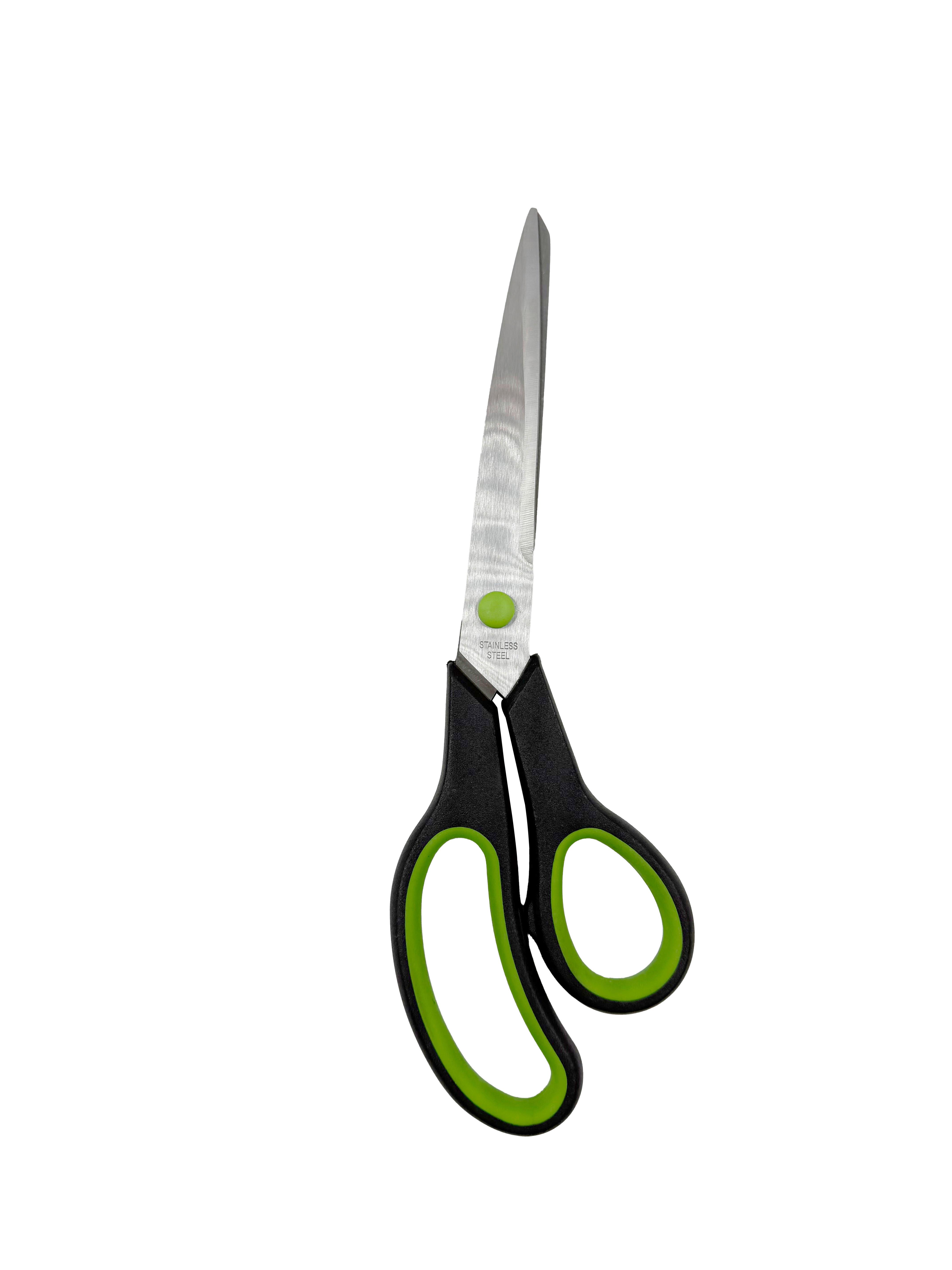 Hauhaltsschere Mario Schwarz/Limette - Limette/Schwarz, KONVENTIONELL, Kunststoff/Metall (8,5/24cm) - Mömax
