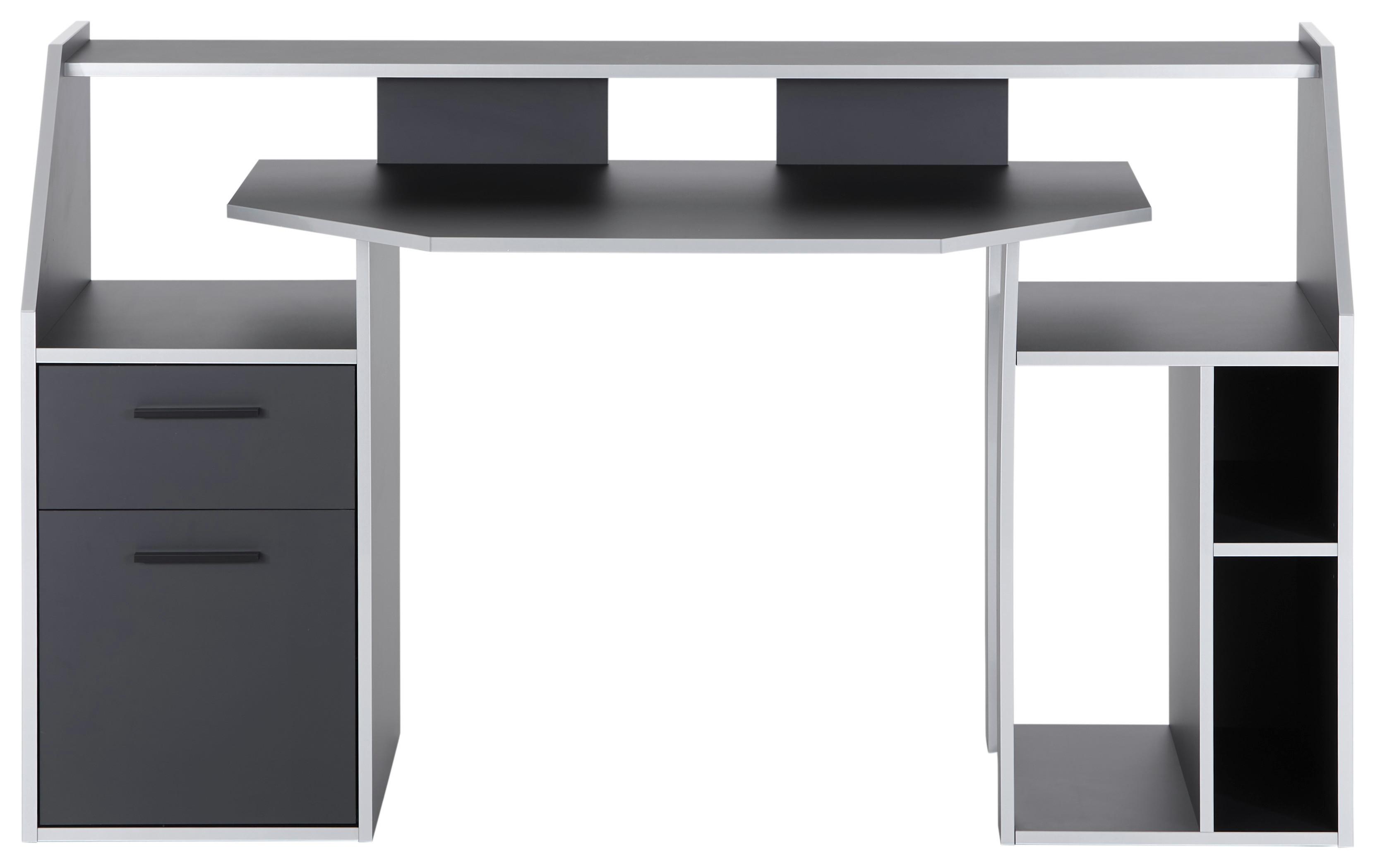 Miza Za Igranje Iger Turbo - siva/antracit, Moderno, umetna masa/leseni material (160/95/73cm)