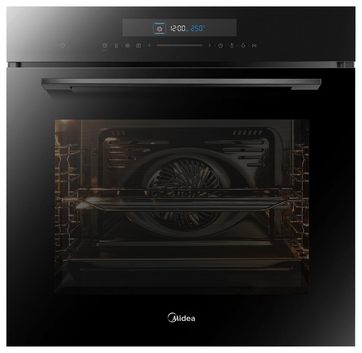 Beépíthető Sütő Midea 7nm30t0b - fekete, Basics (59,5/56,6/59,6cm) - Midea