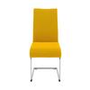 STOLSÖVERDRAG DOMINIK - EXT - - svart/guldfärgad, Klassisk, textil (48/48/68cm) - Mömax