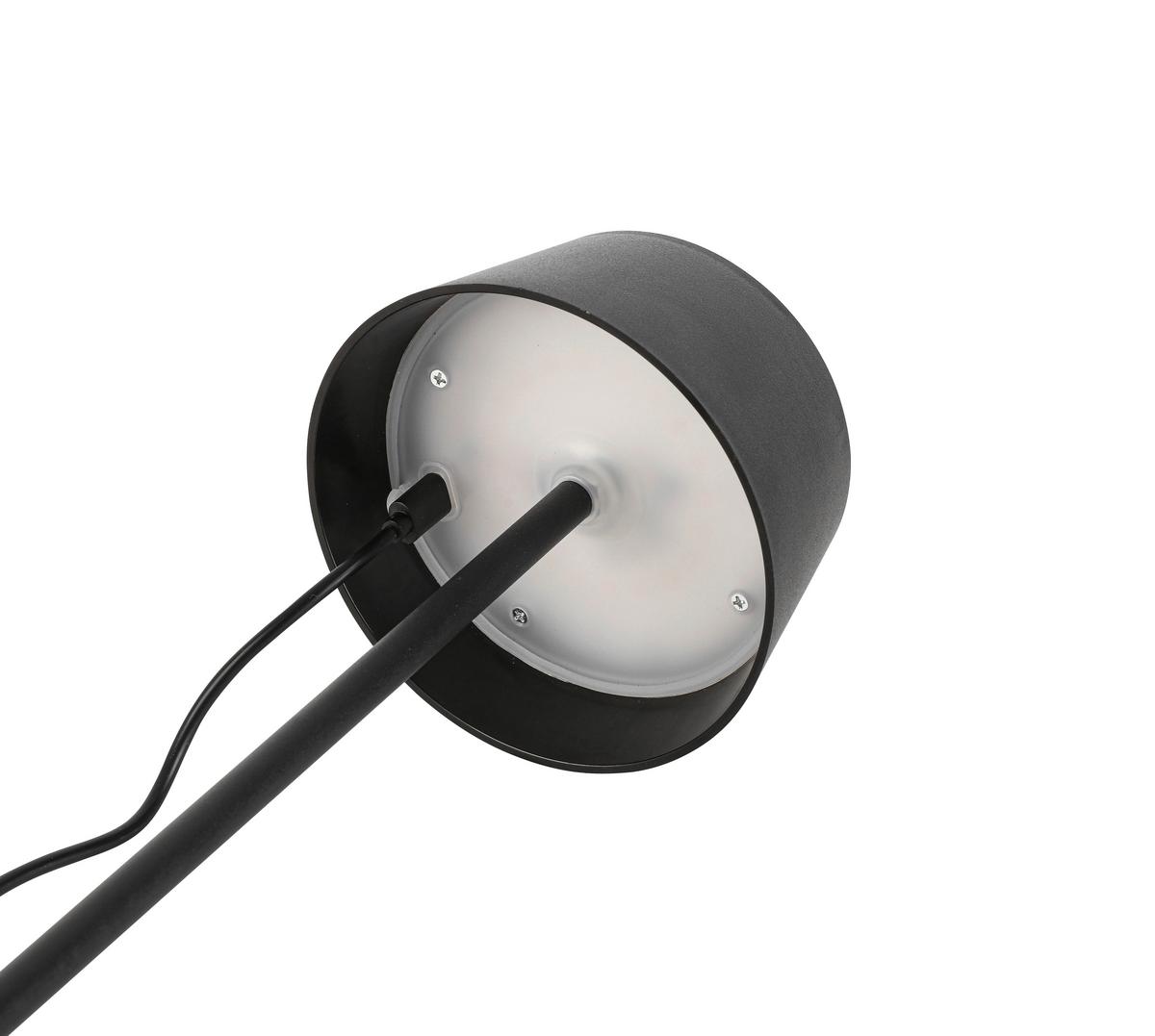 Lampă de exterior cu LED Litzi - negru, Modern, plastic/metal (11,6/31,3cm) - Modern Living