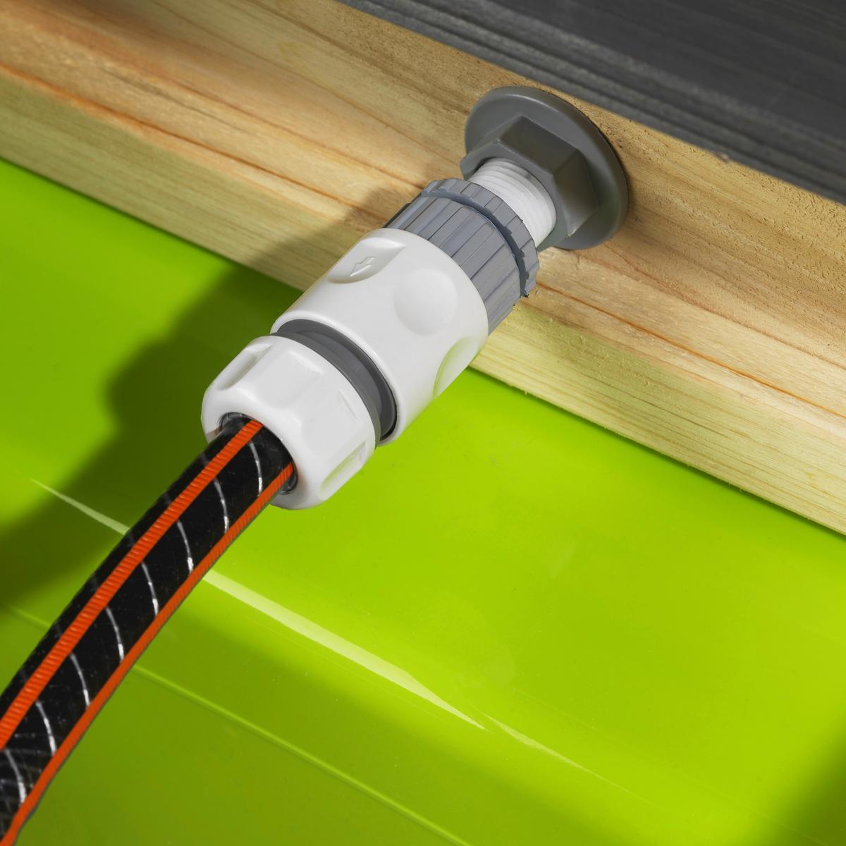 Otroška Vrtna Kuhinja Exit Yummy 200 - siva, Konvencionalno, umetna masa/les (102/55/115cm) - EXIT Toys