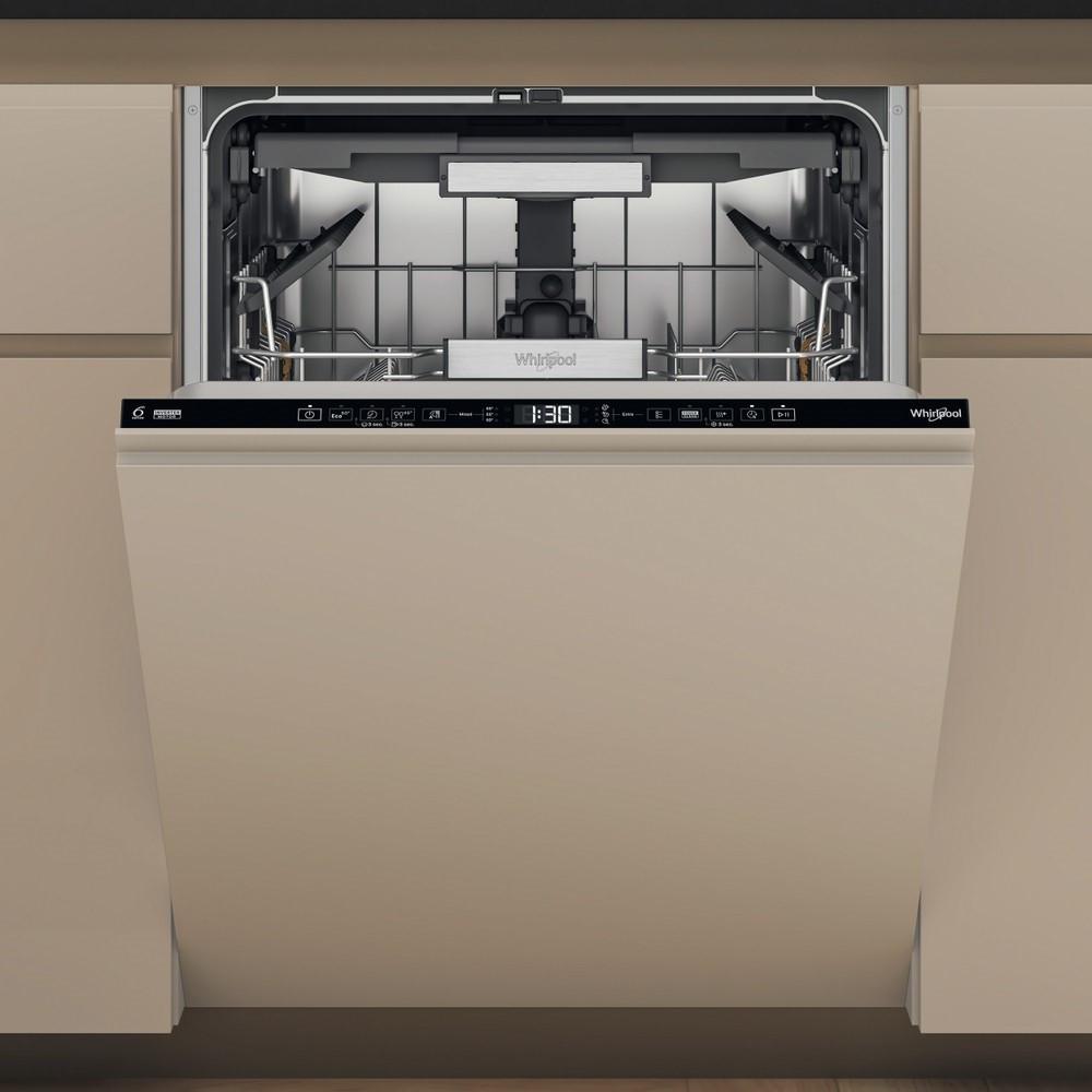 Beépíthető Mosogatógép W7i Ht58 T - fekete (59,8/82/55,5cm) - Whirlpool