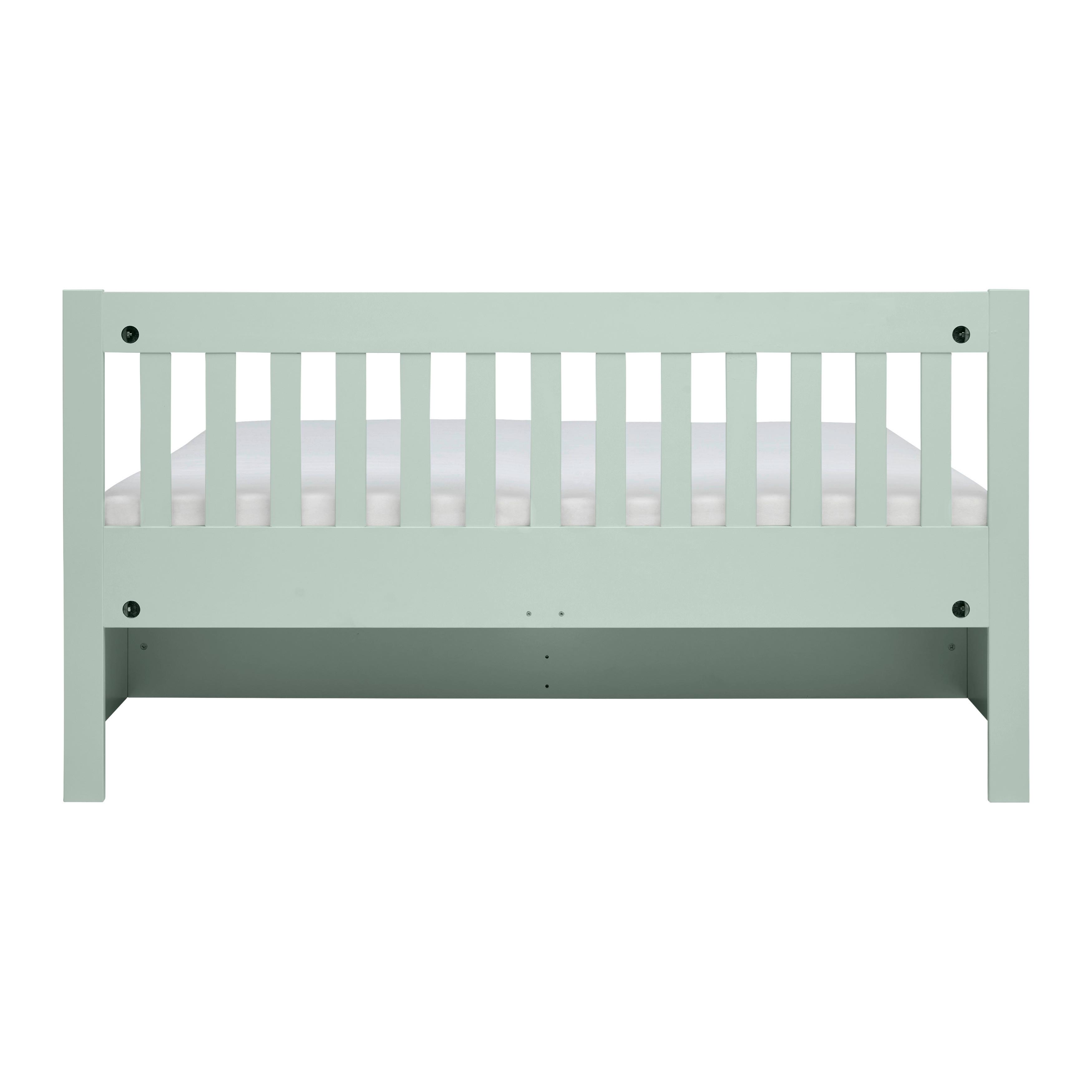 SÄNG MED FÖRVARING NIZZA - Graugrün, Romantik / Lanthus, trä (160/200cm) - Mömax