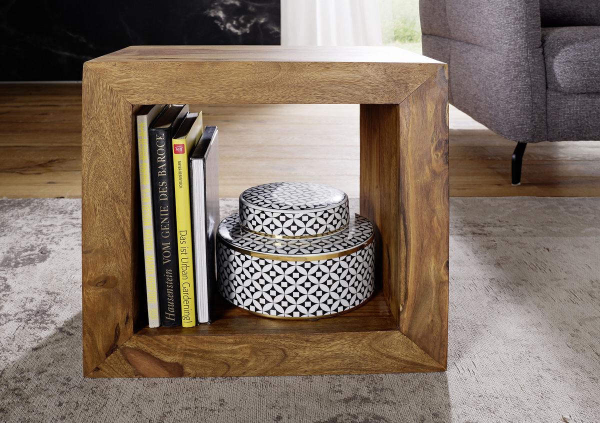 Mizica Mumbai - barve indijskega rožnega lesa, Design, les (44/33/44cm) - MID.YOU