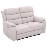 Dvosed Sa Relaks Funkcijama Manchester - bež/crna, Konvencionalno, tekstil/plastika (153/102/93cm) - Ondega