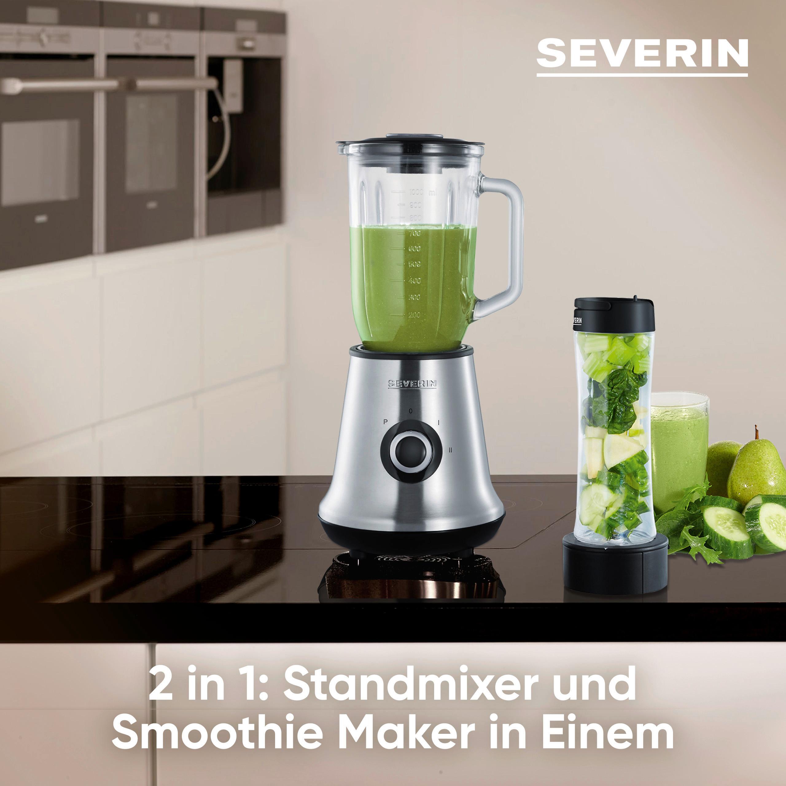 BLENDER KIELICHOWY SM3737 - Basics, tworzywo sztuczne/metal (16,5/16,5/37,5cm) - Severin