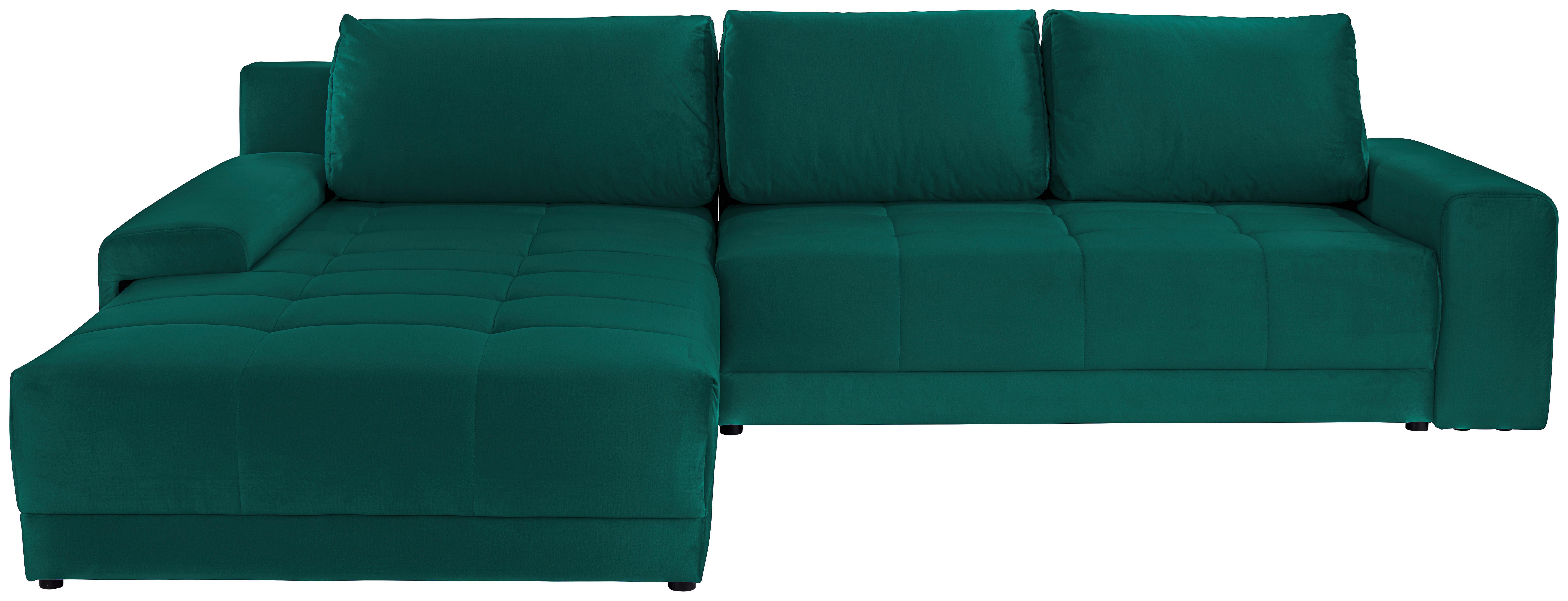 Kutna Garnitura Adria - smaragdno zelena, Moderno, tekstil (213/308cm) - Modern Living