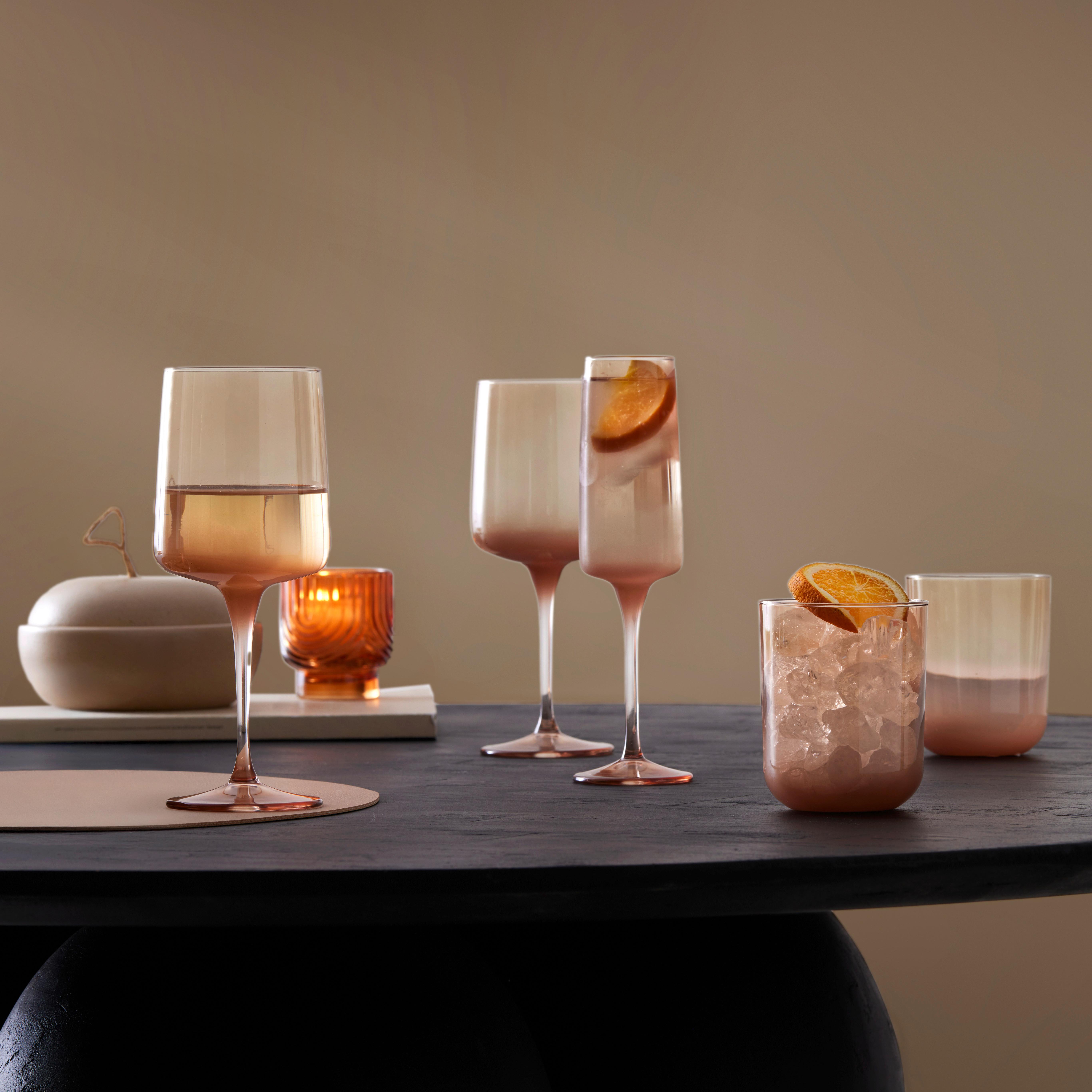 Trinkglas Mocha Mokka ca. 350ml - Mokka, MODERN, Glas (7,8/9,8cm) - Mömax