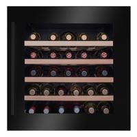 Weinkühlschrank WK341210S - Schwarz, Metall (59/59,5/60,8cm) - Amica