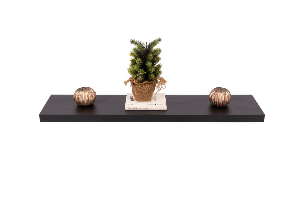 Wandboard B421458-4 Angus - Schwarz, Basics, Holzwerkstoff (100/23,5/3,8cm) - Globo