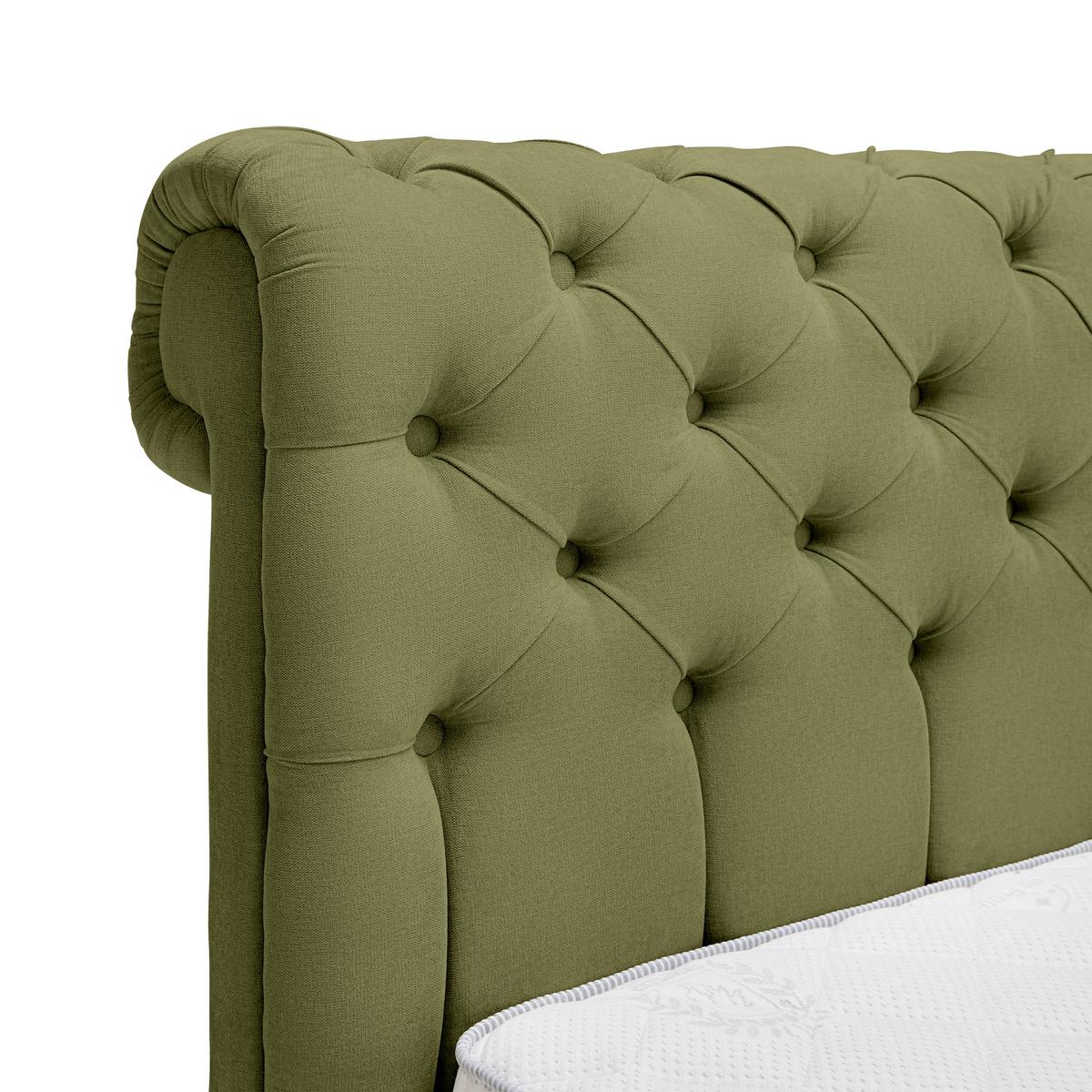 Boxspringbett Belano Grün ca. 160x200cm - Grün, Konventionell, Holz/Holzwerkstoff (160/200cm) - Premium Living