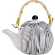 Vrč Za Čaj Shiva - črna/bela, Trendi, keramika (18/11cm) - Mömax modern living Vrč Za Čaj Shiva - črna/bela, Trendi, keramika (18/11cm) - Mömax modern living