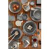 ASSIETT SHIVA - vit/svart, Lifestyle, keramik (21cm) - Modern Living