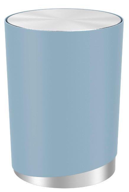 Kosmetikeimer Chris in Blau - Blau, Modern, Kunststoff/Metall (19,05/25,4cm) - Premium Living