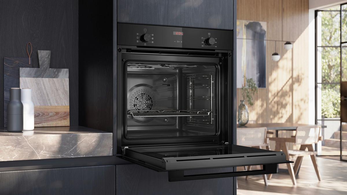 Einbaubackofen HB213ABB3 - Schwarz, MODERN (59,4/59,5/54,8cm) - Siemens