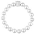 Cordoane Pentru Draperii Perlenkette - alb, Romantik / Landhaus, plastic/metal (29cm) - Modern Living