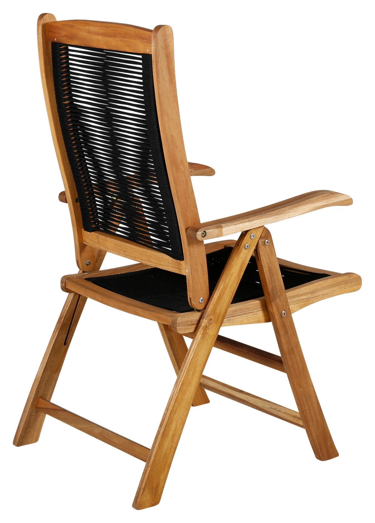 Gartenstuhl 2er-Set Peter ca. 57x104x68 cm Akazie massiv - KONVENTIONELL, Holz (57/104/68cm) - Gardenson