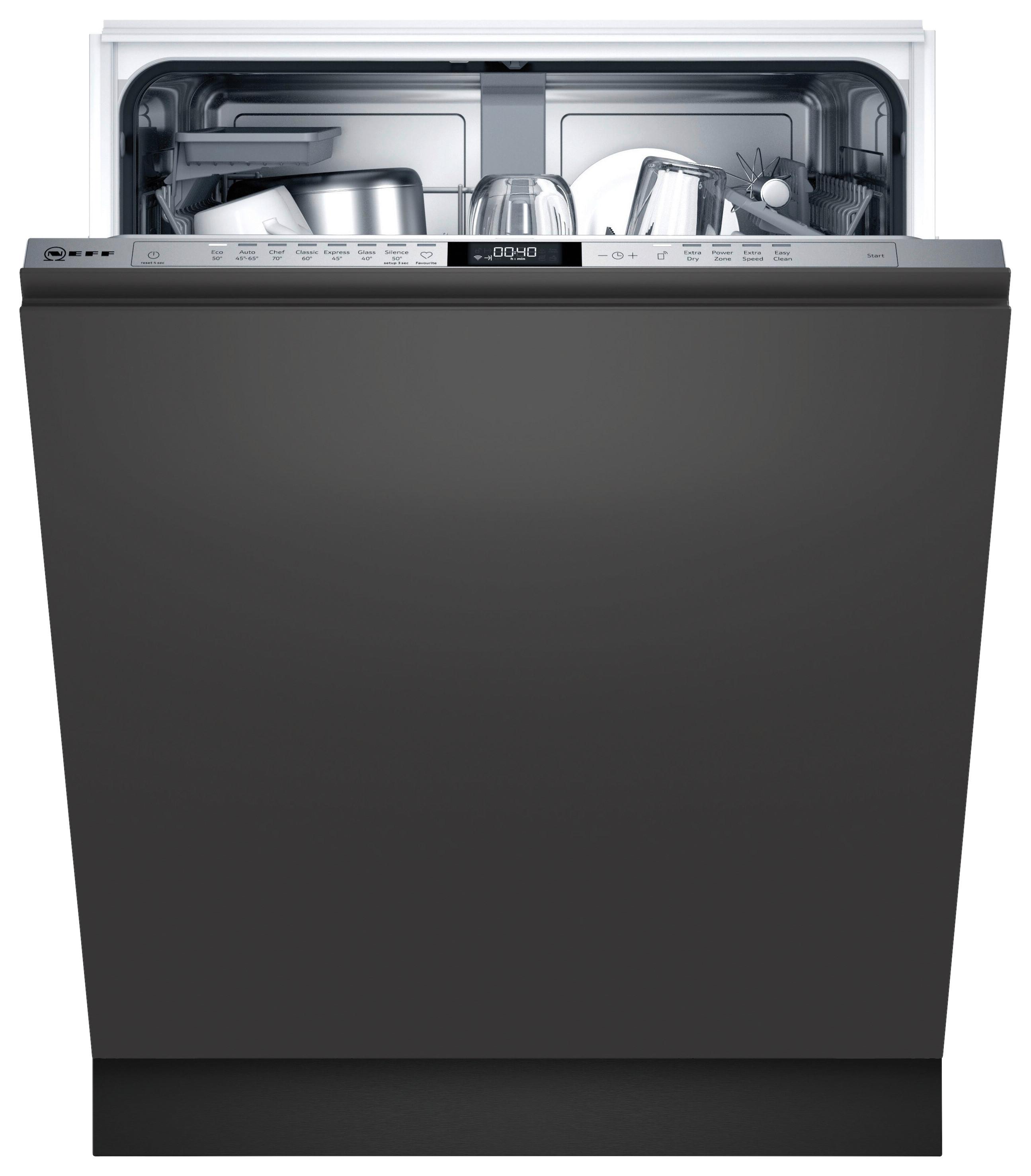 Geschirrspüler S157EAX36E - Natur, Metall (59,8/81,5/55cm) - Neff