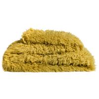 KOC FUTRZANY 203230 REBORN - curry, Basics, tkanina (140/190cm) - Zoeppritz