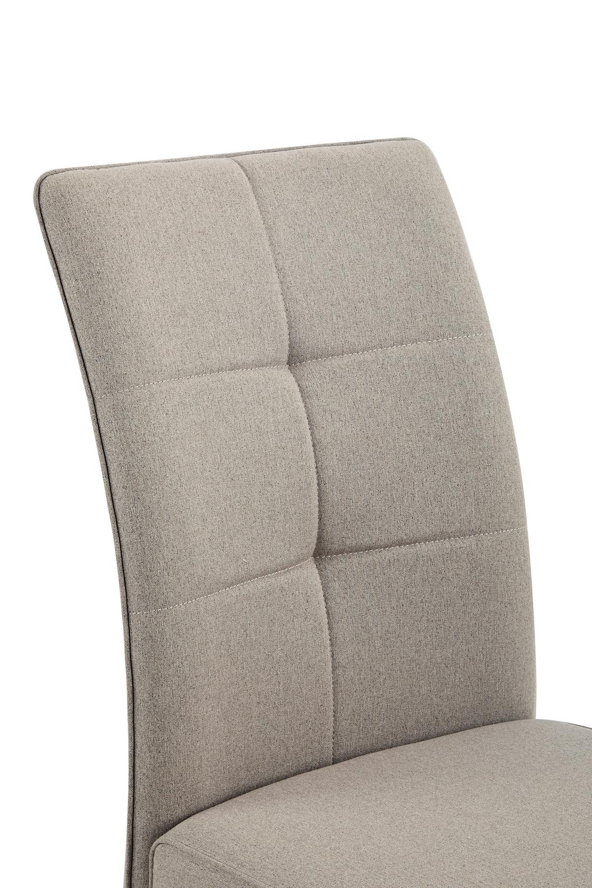 SCHWINGSTUHL-SET MALTA III S 4ER-SET - Schlammfarben/Schwarz, MODERN, Textil/Metall (45/96,5/60cm) - P & B
