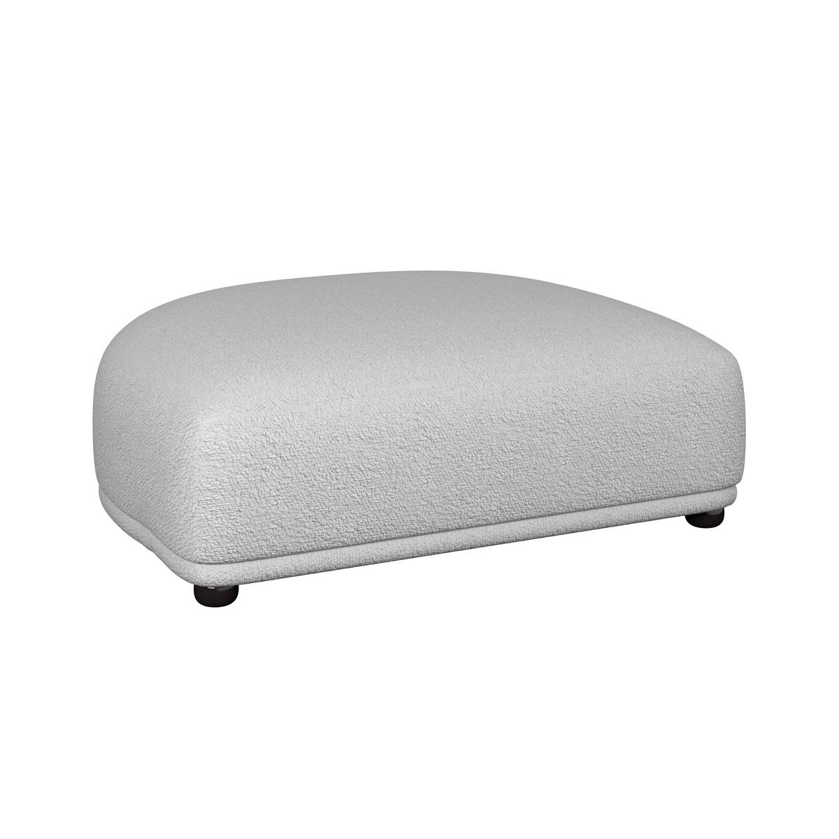 Sedežna Garnitura Kira, Bela, Z Mizico - črna/bela, Moderno, tekstil/les (408/108cm) - Bessagi Home