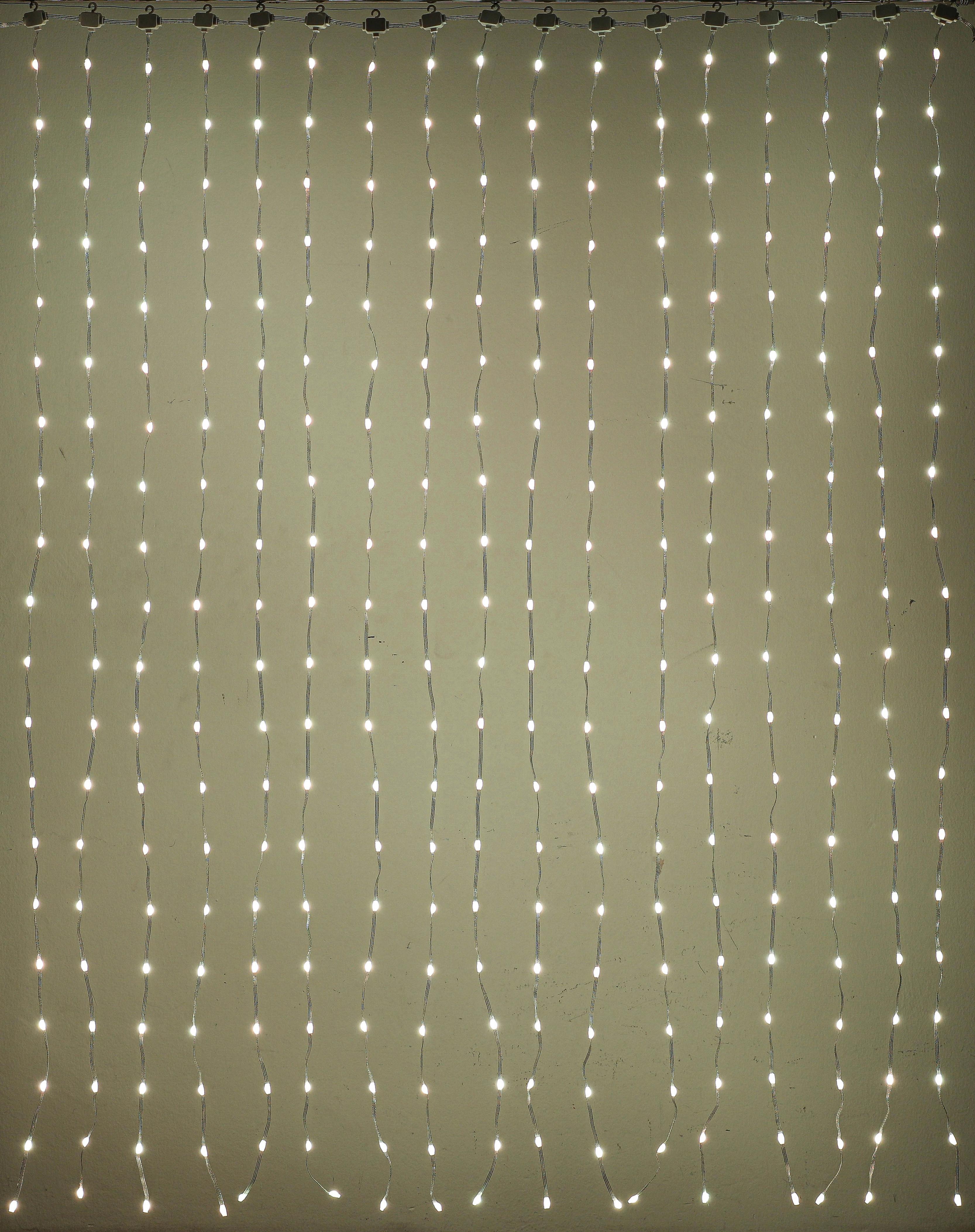 LED-DEKORATIONSLAMPA VORHUN - vit/svart, Klassisk, plast (140/140cm) - Mömax