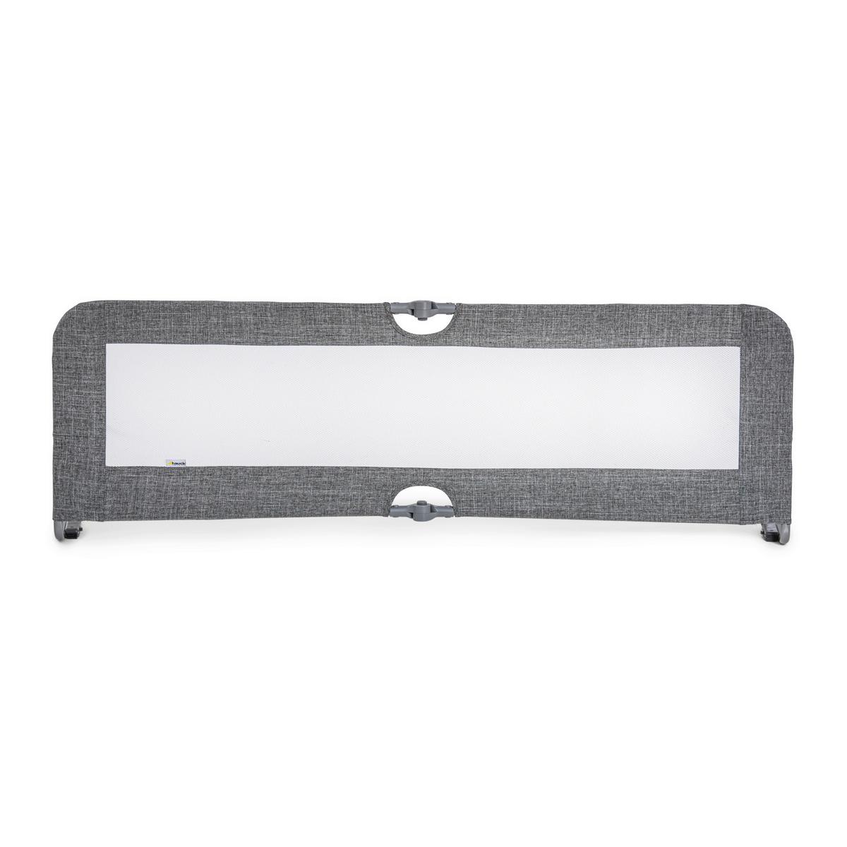 BRAMKA CHRONNA DO ŁÓŻECZKA 59577 SLEEP N SAFE PLUS XL - szary, Basics, tkanina (150/50/44cm) - Hauck