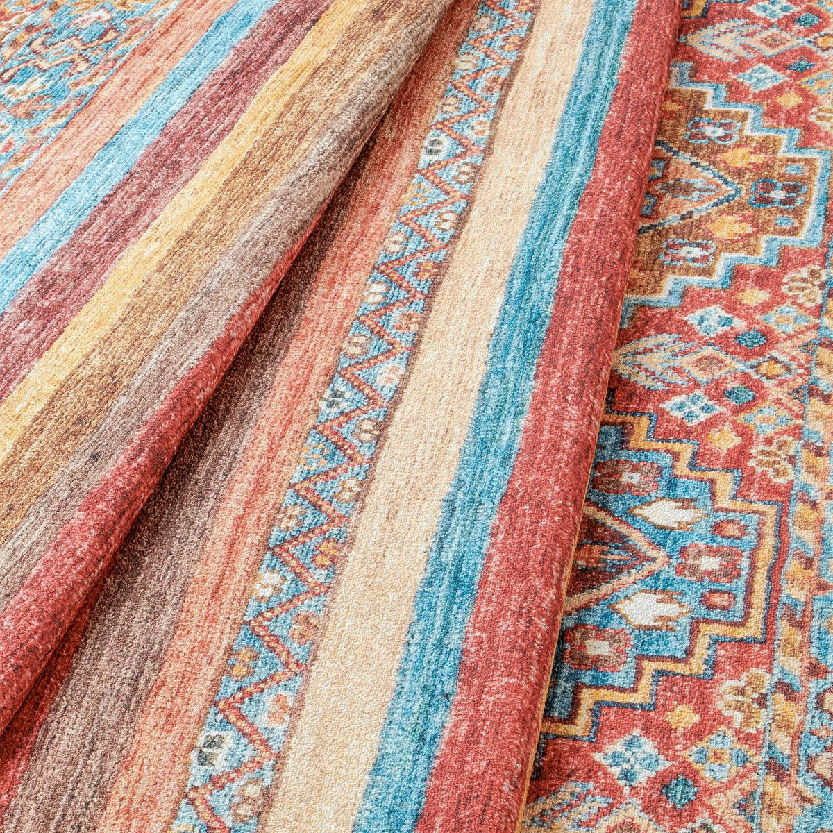 DYWAN VINTAGE AZMEO CORTEA-CLASSIC8178 - czerwony/różnokolorowy, Design, tkanina (160/230cm) - Lindorug