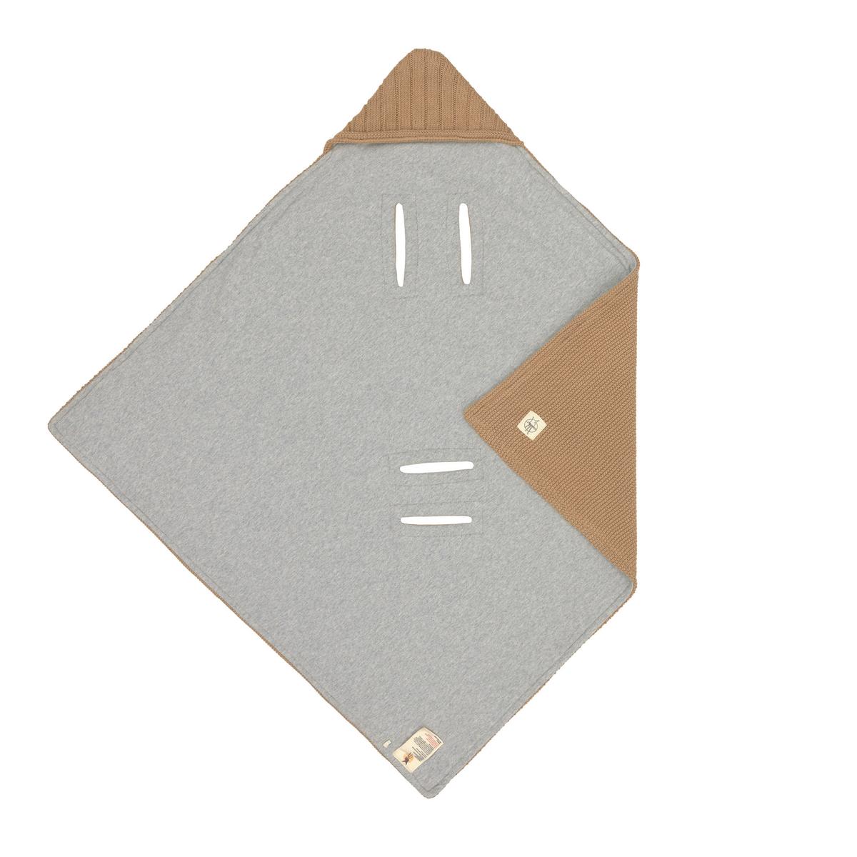 BECIK 1542014302 - kolor piaskowy/szary, Basics, tkanina (78/0,5/78cm) - Lässig