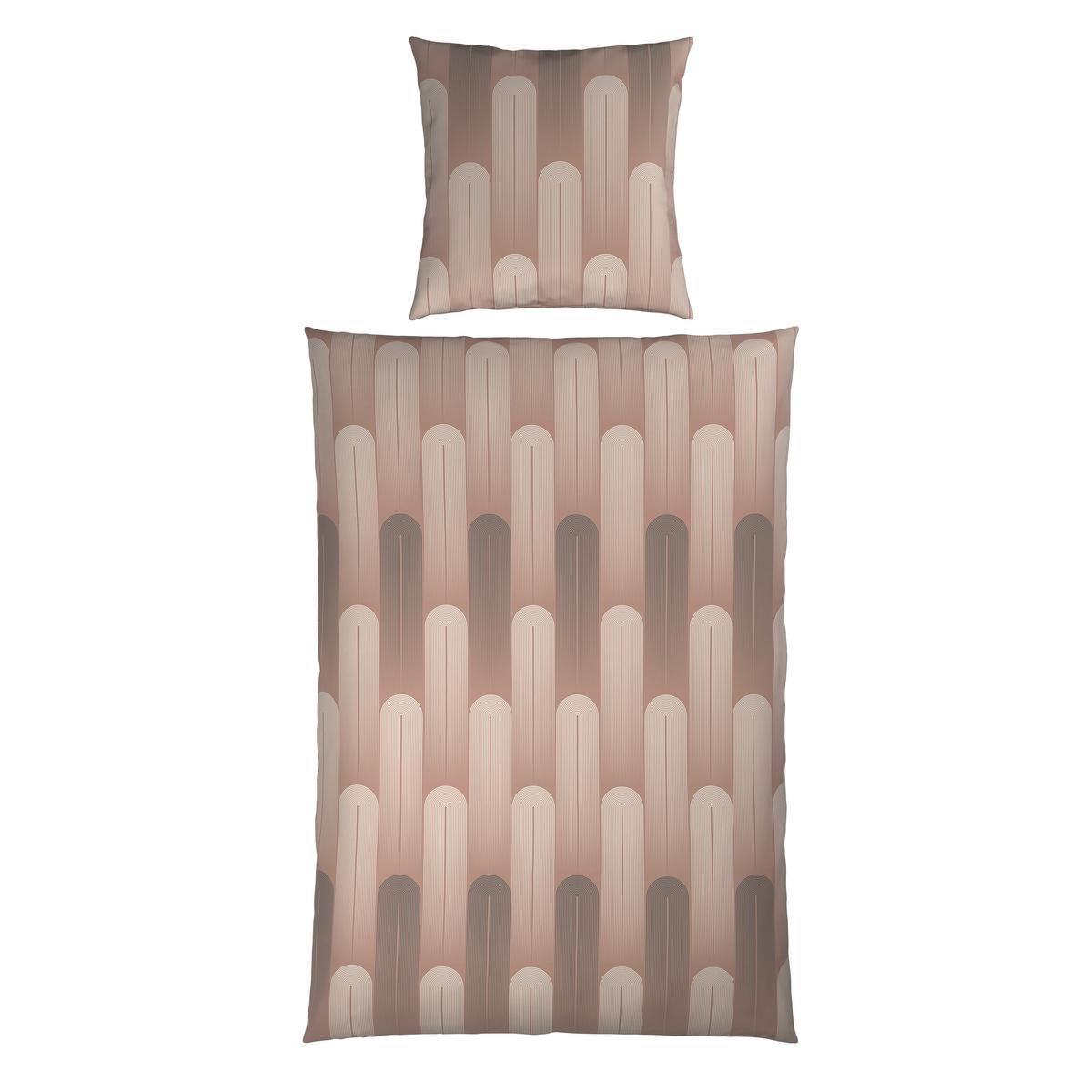 Bettwäsche Veix Beige ca. 135x200cm - Beige, Textil (135/200cm) - Mömax