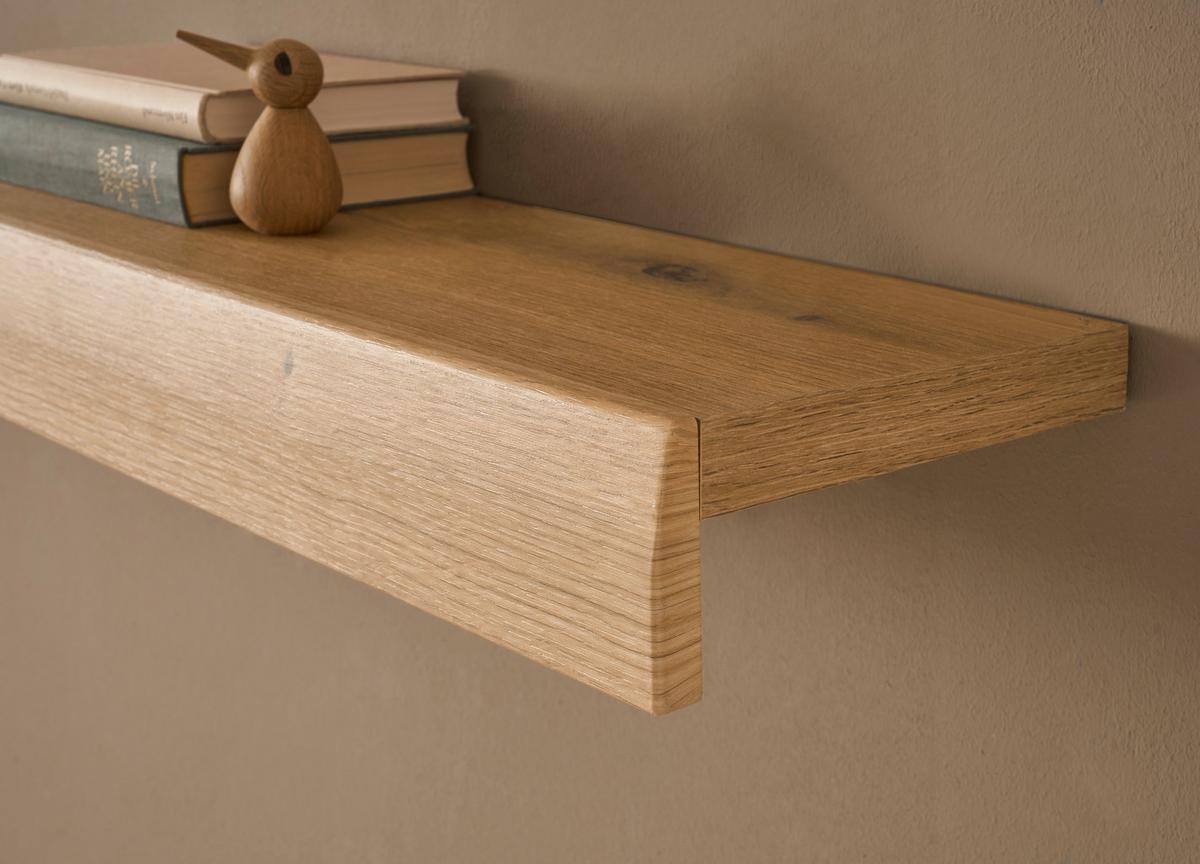 WOHNWAND SOLETO - Eichefarben/Graphitfarben, Design, Glas/Holzwerkstoff (300/170/45cm) - MID.YOU