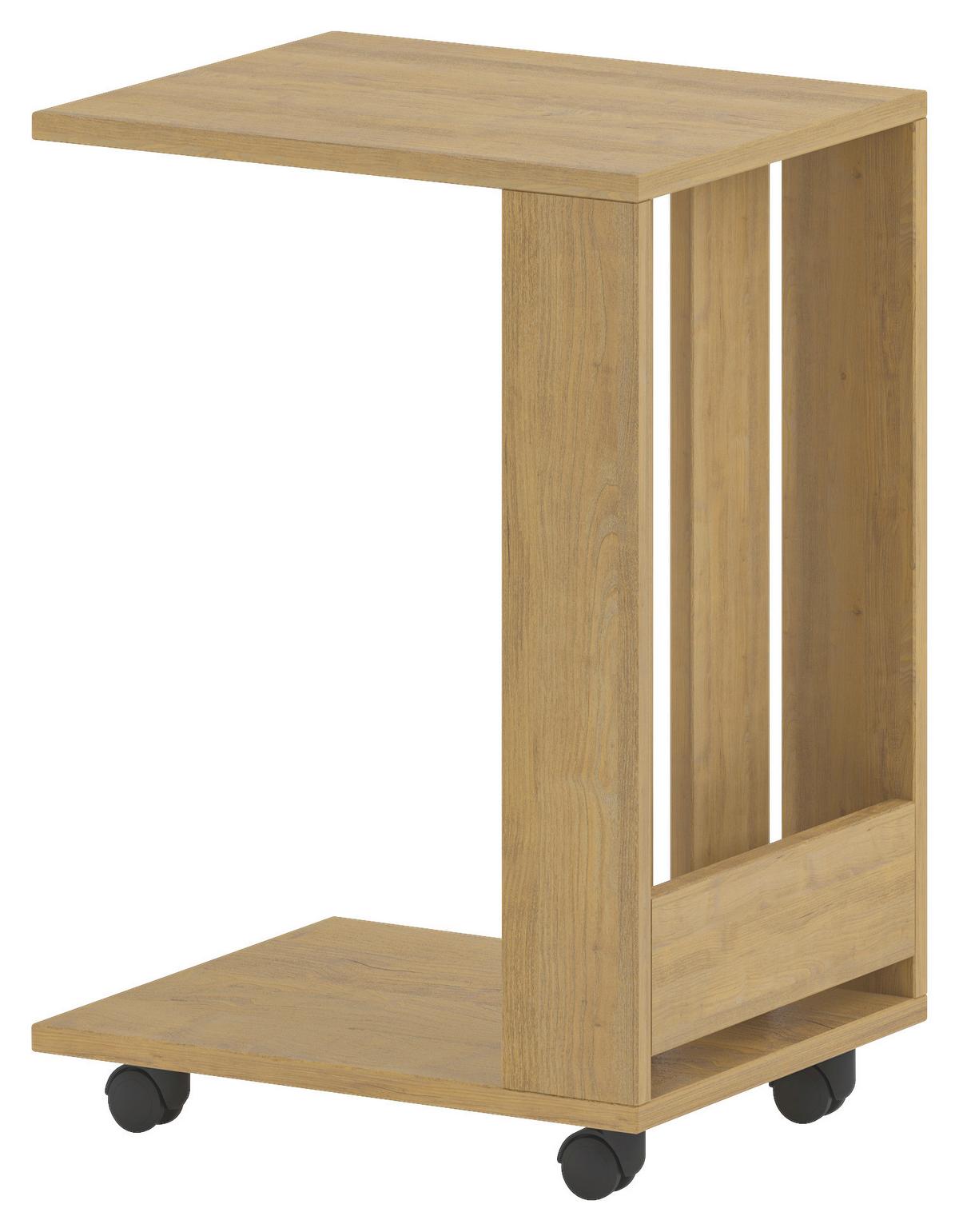 Mizica Edi - barve hrasta, Design, umetna masa/leseni material (37/45/60cm) - Livetastic