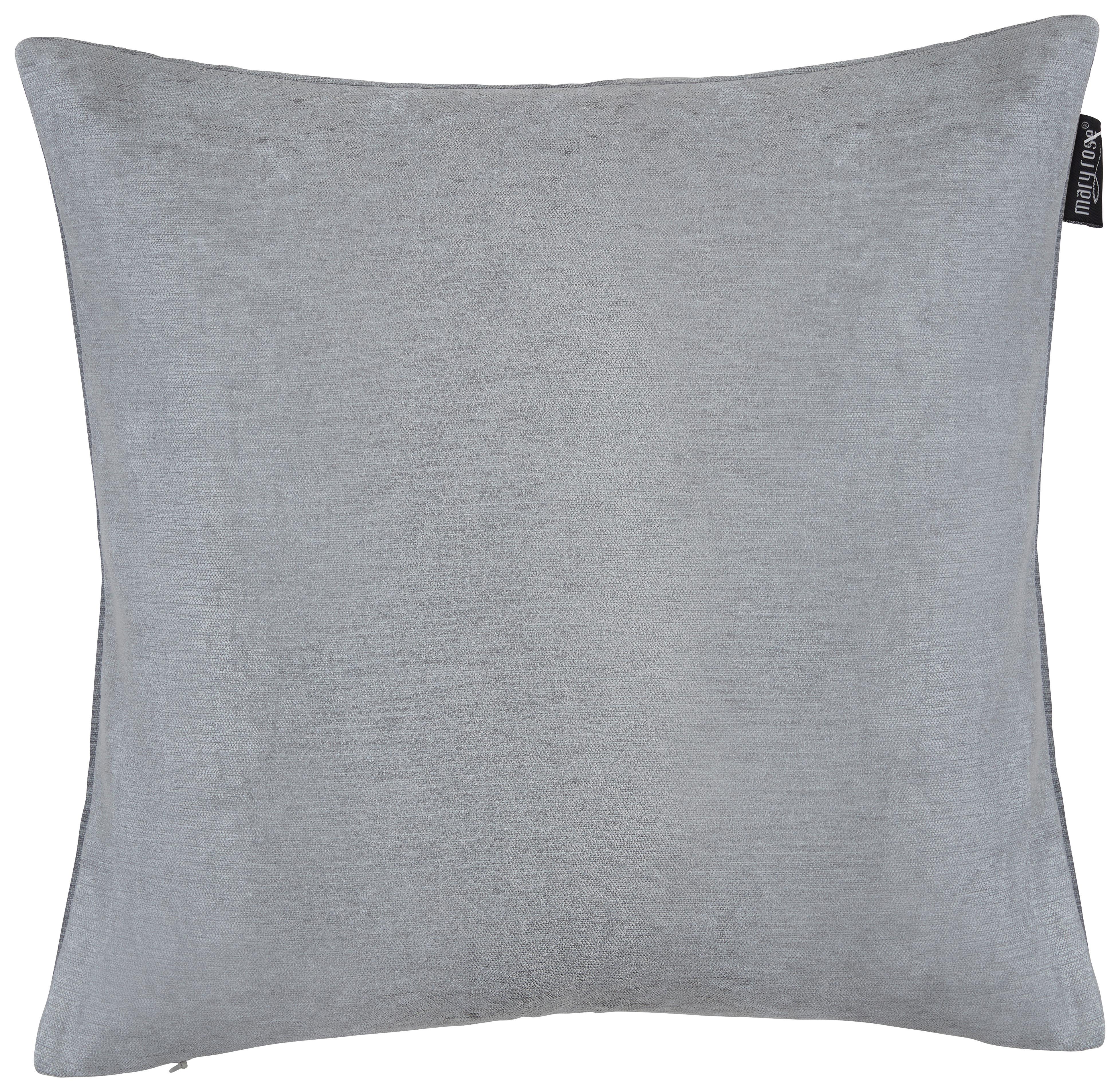 Zierkissen Sorelle in Silberfarben ca. 40x40cm - Silberfarben, MODERN, Textil (40/40cm) - Mary's