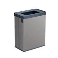 KOSZ NA ODPADY VERTO BIN RECYCLE, PERLGRAU - szary, Basics, tworzywo sztuczne (26,5/54,7/43,5cm) - Curver