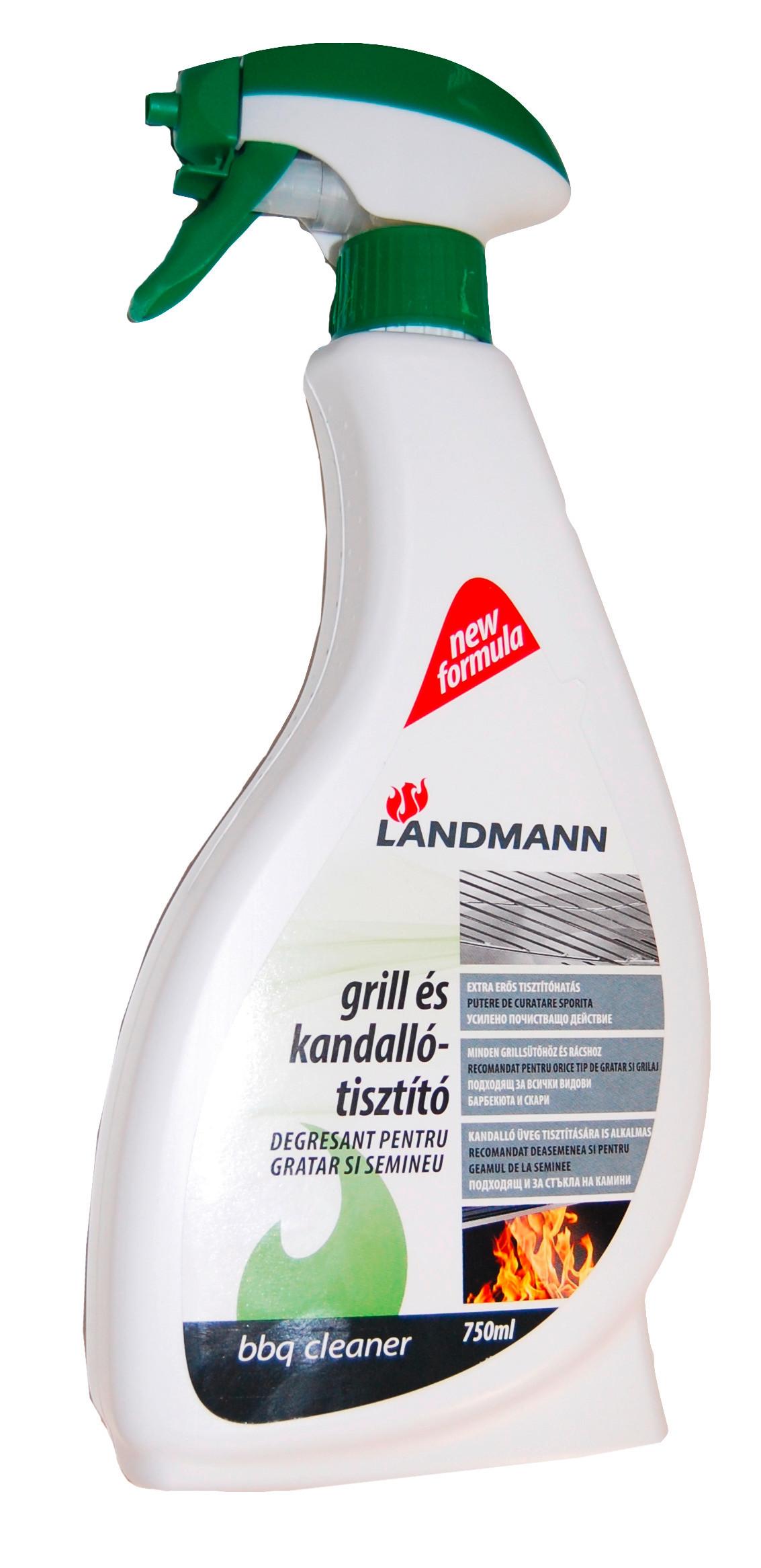 Grill- És Kandallótisztító Spray Landmann - fehér, műanyag (0,75l) - Landmann