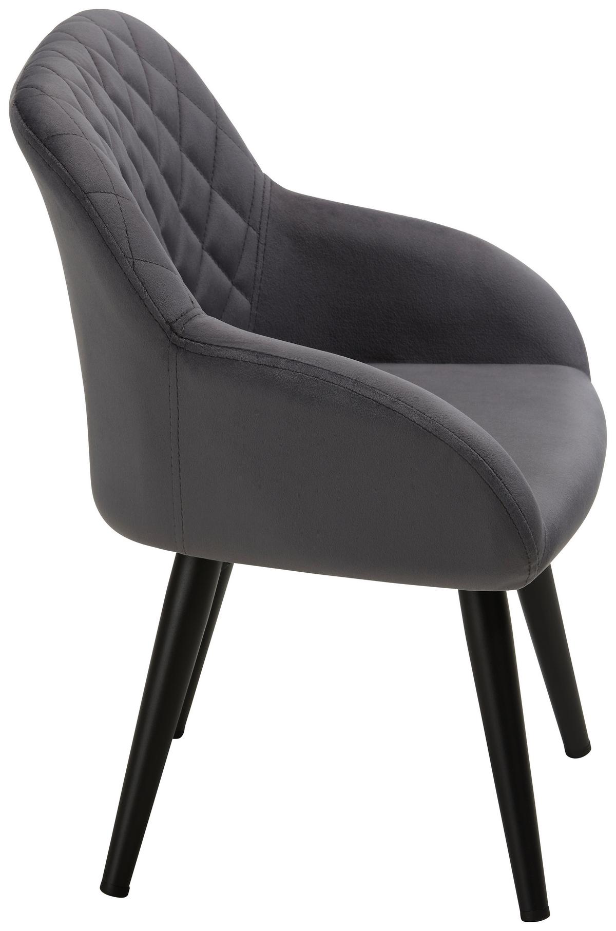 Kinderstuhl in Grau - Grau, KONVENTIONELL, Holz/Textil (32/55/33cm) - Mömax