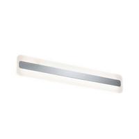 LED-Deckenleuchte Lukida in Weiß/Chromfarben max. 9 W - Chromfarben/Weiß, Basics, Metall (60/10cm) - Paulmann
