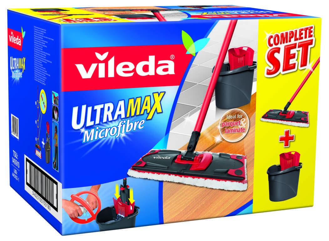 Felmosószett Vileda Ultramax - Konventionell, műanyag (45/29/30cm) - Vileda