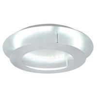 Led Stropna Svjetiljka Merle - srebrne boje, Design, metal (40cm)