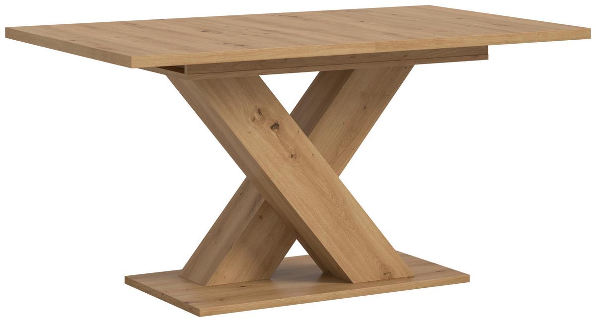 Ausziehtisch Marlon Eiche Artisan ca. 150-190x90x76 cm - Eiche Artisan, KONVENTIONELL, Holzwerkstoff (150-190/90/76cm)