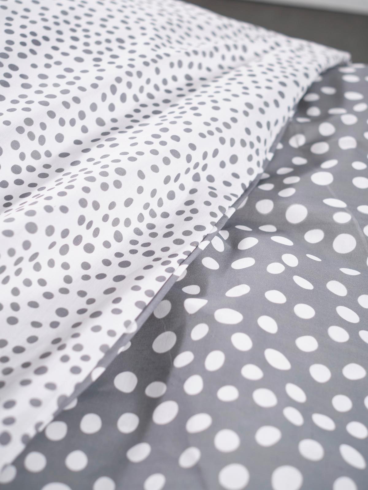 Lenjerie de pat DOG FUNNY cca. 140x200/50x70  cm - gri, Modern, textil (140/200cm)