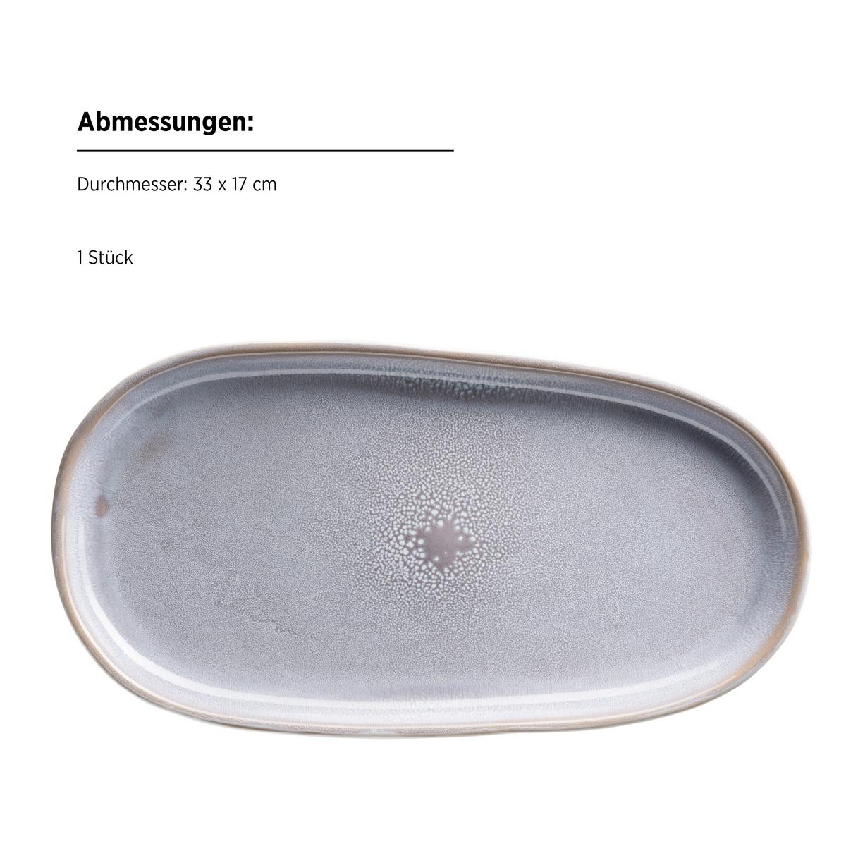 Servierplatten-set 934506 Servierplatten Set Elea - Flieder, Basics, Keramik - Mäser