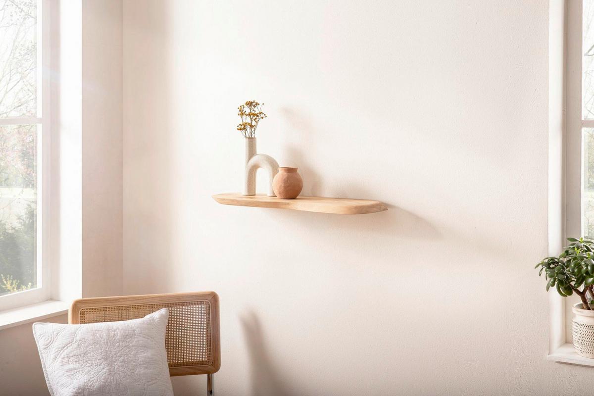 Wandboard Wl7.402 - Akaziefarben, Design, Holz (80/3/20cm) - Livetastic
