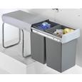 Abfallsammler 600794 - Anthrazit/Silberfarben, Basics, Kunststoff (25,9/38,85/45cm) Abfallsammler 600794 - Anthrazit/Silberfarben, Basics, Kunststoff (25,9/38,85/45cm)