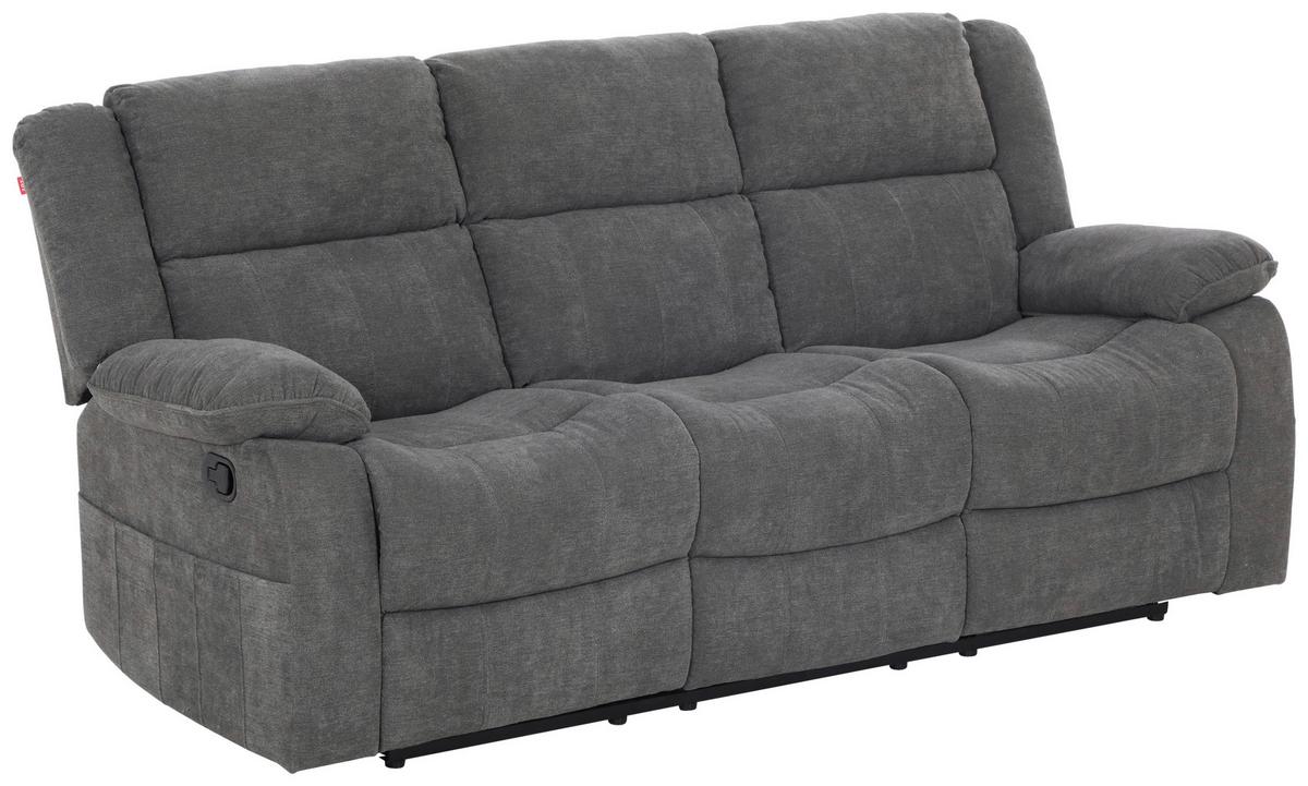 Trosed Chester, Siva - siva/črna, Basics, umetna masa/tekstil (209/101/93cm) - P & B