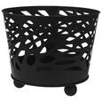 Feuerkorb Felix 2 Fach Sortiert - Schwarz, Basics, Metall (31,5cm) Feuerkorb Felix 2 Fach Sortiert - Schwarz, Basics, Metall (31,5cm)