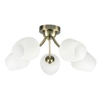 Svjetiljka Stropna Zina 35-22592 - brončane boje, Basics, metal (54/54/21cm)