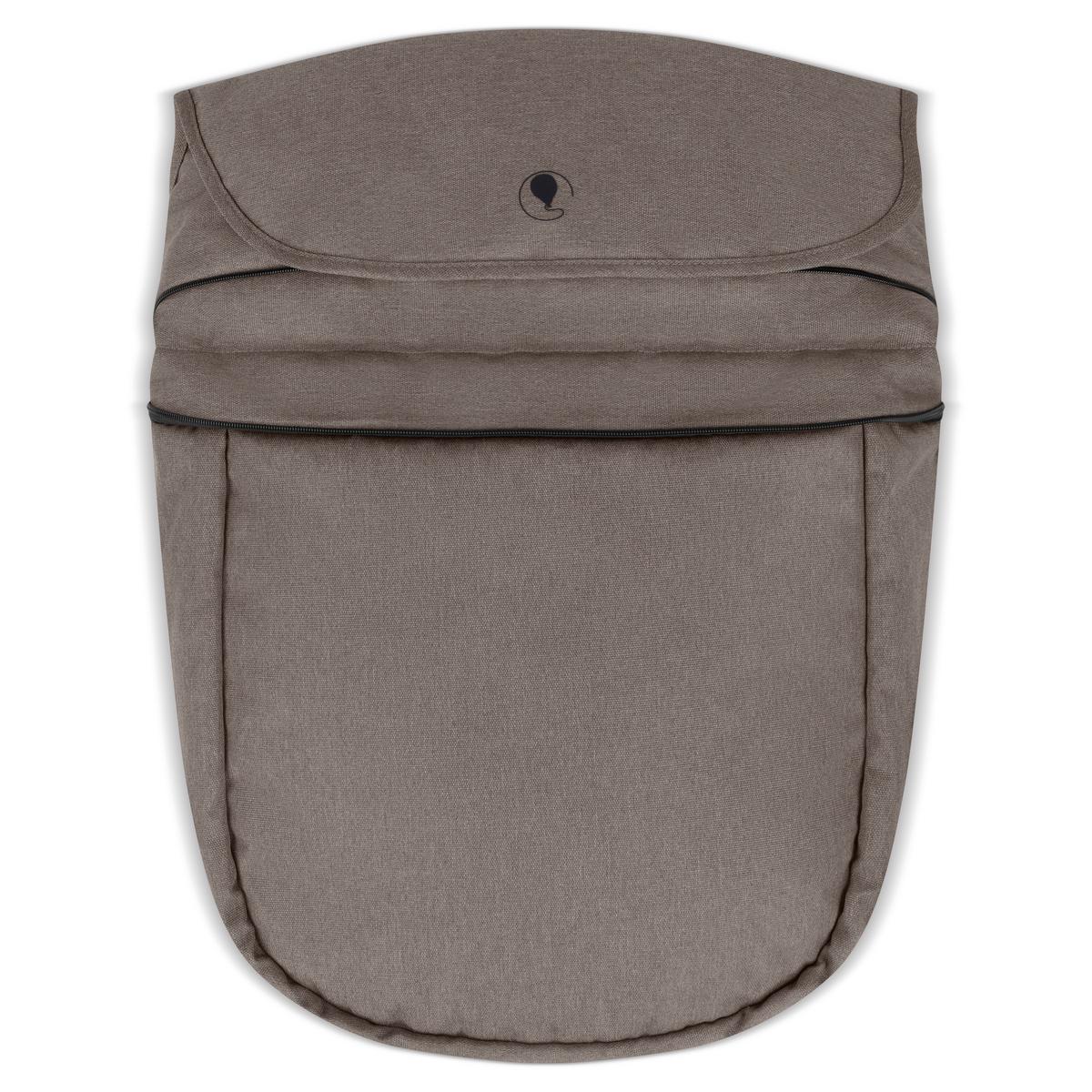 OSŁONA NA NÓŻKI BEINDECKE - szarobrązowy, Basics, tkanina (50/38/15cm) - ABC Design